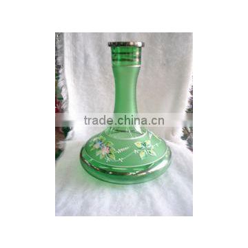 Big szie handmade shisha bottle, hookah bottle, high quality hookah vase