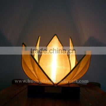 Lotus shape bamboo lamp Vietnam