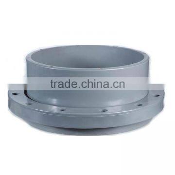 PVC quick connection pipe fitting spigot flange