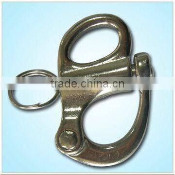 ISO9001 Stainless Steel Swival Snap Shackle with Fixed Head