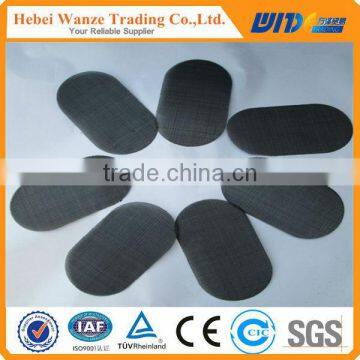 Hot sale Black wire netting filter / black wire cloth factory