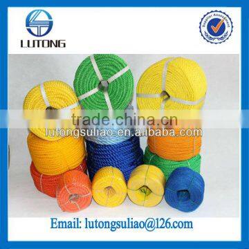 Polyethylene fishing rope