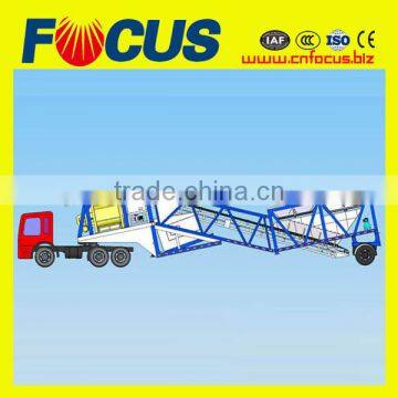 Export to Philippine Yhzs50/60 Mobile Concrete Batching Plant