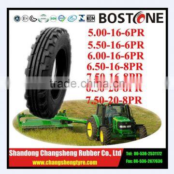 chinese cheap price good quality tractor front tyres 6.00-16 lug ring