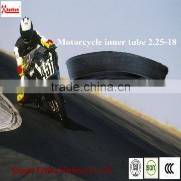 China qingdao kunhua hot sale motorcycle inner tube 2.25-18 factory price