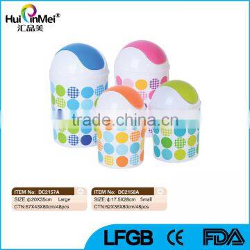 Multi Sizes Plastic Office Dustbin