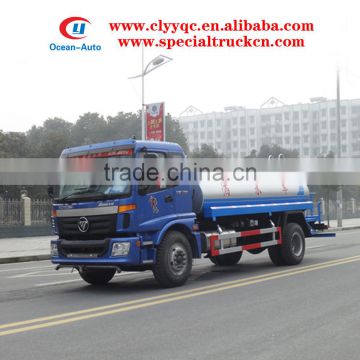 Foton Auman 12000 liters water bowser 4X2 water sprinkler for sale