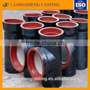 BS EN545 ductile cast iron GGG500-7 pipe fitting