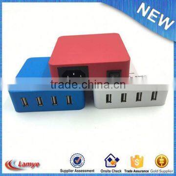 Retail Universal 4 Usb Wall Charger, Wall Charger Oem Factory photo-6