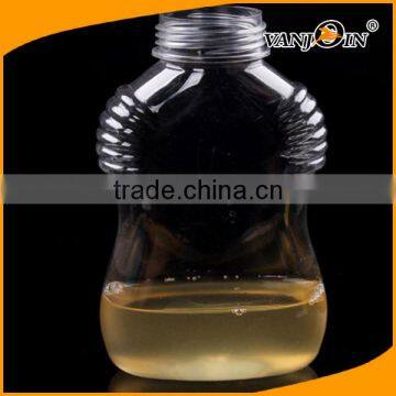 12 oz Clear PET Plastic Honey Bee Hive Bottles with Crystal Clear PET Material