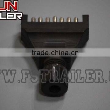 7 Pin Round Plug and 7 Pin Flat Plug for Sale photo-6
