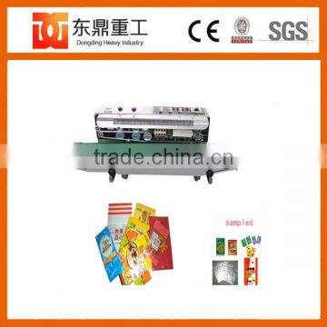 Porfessional Design Continuous Type Sealing Machine/plastic Bags Sealer Machine Price photo-3