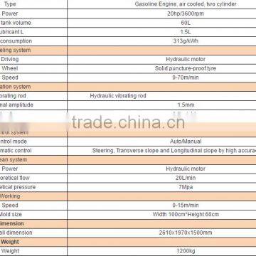 New Desinged Hand Push Curb Stone Laying Machine photo-2