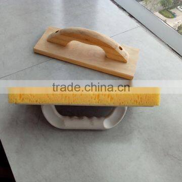 high quality ABS handle sponge blade wood float trowel