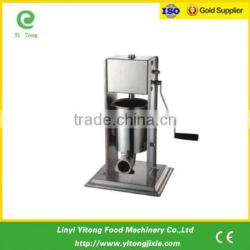 CE vertical table good used manual sausage filler machine price