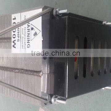 Commercial Greenhouse 600w 1000w 120v 240v Voltage Dual Lamp Cord Receptacle Steel Cage Housing Hid Grow Light Magnetic Ballast photo-6