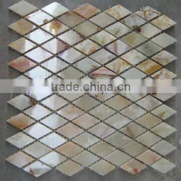 NEW COMMING 2017 NEW PRICE LIGHT GREEN ONYX MOSAIC TILES COLLECTIONS photo-2