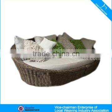 Modern PE rattan garden furniture outdoor daybed (0094)