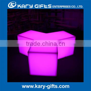 Waterproof Plastic LED Bar Stools Pub Furniture KC-1140