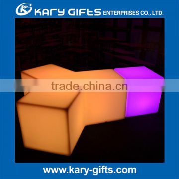 Modern LED furniture 16 Colors Changing LED Bar Chair