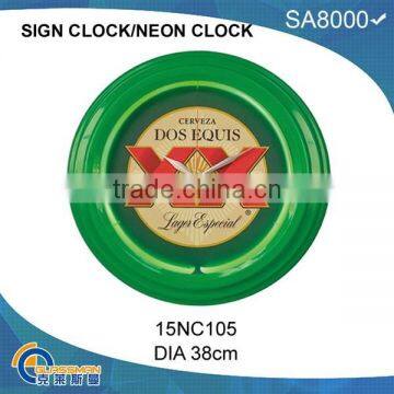 Neon Clock Neon Light Wall Clock photo-5