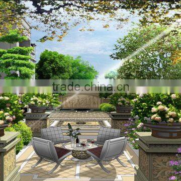 High Definition 3D Rendering Perspective And Sketch Architectural Design photo-5