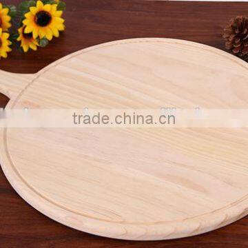 Wooden Pizza Tray,round Shape Pizza Plate photo-4