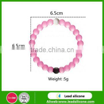 Female Favorite Fshion Jewelry Silicone Spiky Bead Bracelets/Cheap Custom Silicone Bracelets photo-4