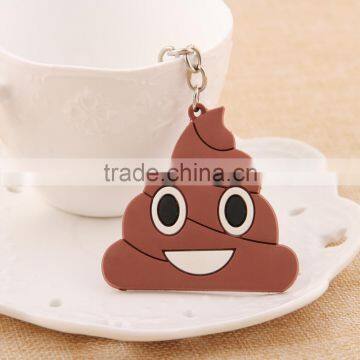 2016 Wholesale Custom Personalized Soft PvC Emoji Keychain photo-2