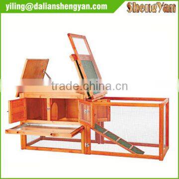 China Wooden Rabbit Hutch photo-2
