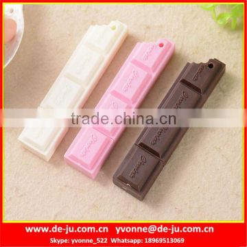 Plug Chocolate Logo Shape Plastic Pen