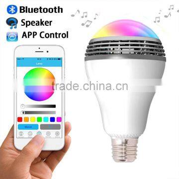 colorful bluetooth speaker with led light 2017