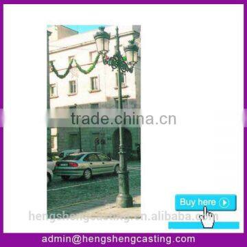 China Supplier Antique Cast Iron Park Lamp Post photo-3