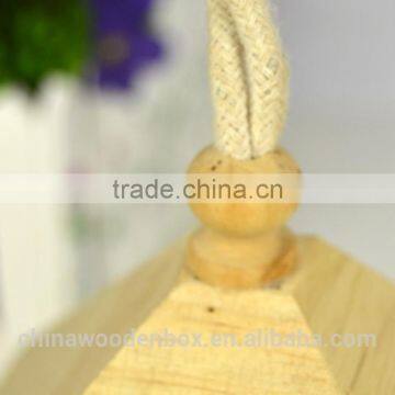 Wholesale Natural Pine Wood Bird Houses photo-3