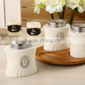 Canister Set With Turntable Wooden Stand photo-2