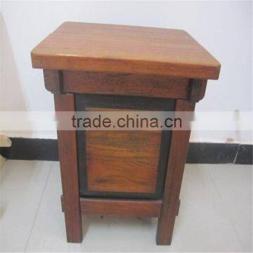 White Modern Bedroom Furniture Wooden Bedside Table photo-2