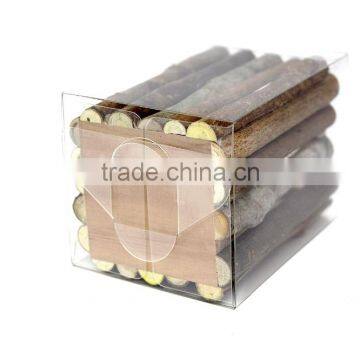 Wooden Pen Holder. Wood Branch Pen Pot, Square Wood Pen Holder photo-5