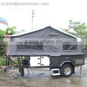 Australia Standard Off Road Camping Hard Floor Forward Folding Camper Trailer For Sale photo-6