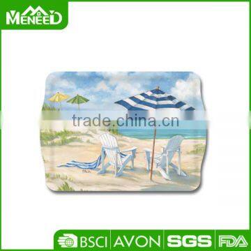 Full print recycle eco top grade acacia plastic melamine chopping board wholesale cheese boards