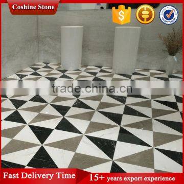 Hotel Super Glossy Mixed Color Glazed Marble Floor Tiles photo-4