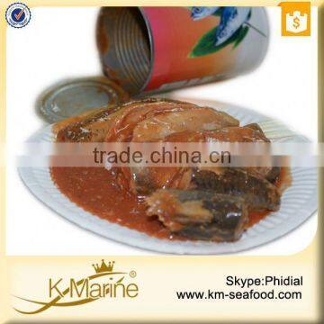 New Processing Halal Chinese Wholesale Canned Mackerel in Tomato Sauce photo-6