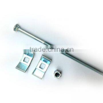 M6 * 150mm Worktop Connector For Table / Steel Zinc Plated Worktop Connector Bolt photo-2