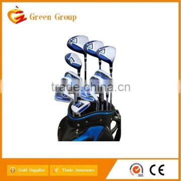 2016 Jiangsu green factory 13 pcs full Golf Set Iron Materail titanium alloy stainless steel