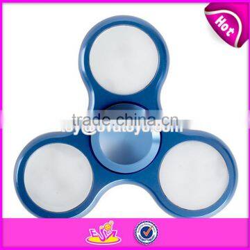 New ideas LED light fidget spinner tri-spinner hand spinner with factory price W01A270-S