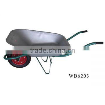 WANTAI Powder Coating Building Equipment Garden Mini Wheelbarrow/75l Plastic Wheelbarrow photo-2
