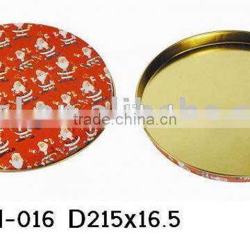 Round Tin tray