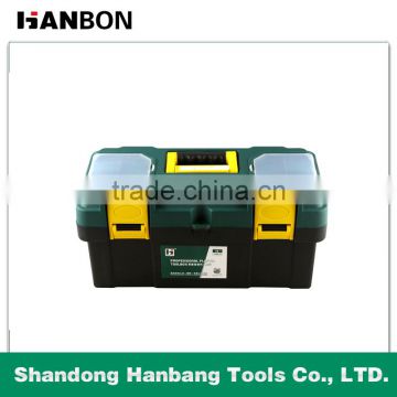 High Quality 13'' 16'' 19'' Two Layers Plastic Tool Box,Plastic Tool Case