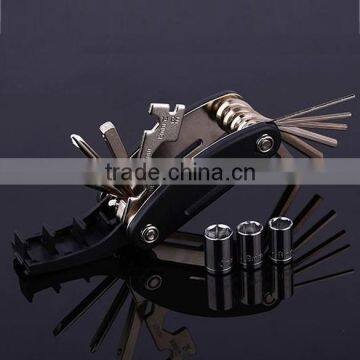 15 in 1 Bicycle Bike Multi Repair Tools Sets Spoke Wrench Screwdriver Kit photo-3