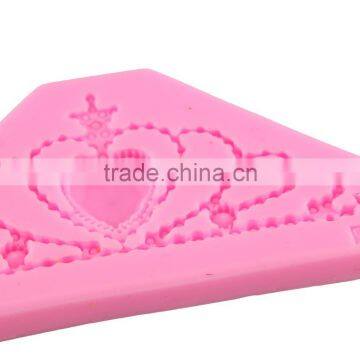 Liquid Silica Gel Mould DIY Cake Decorating Tool - Crown Pattern 1688 Agent photo-3