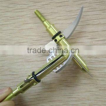 Archery Olive Green Arrow Broadheads,arrowheads for Hunting photo-2